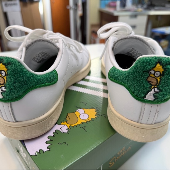 adidas White Sneakers - The Simpsons - Homer Simpson - Picture 8 of 12